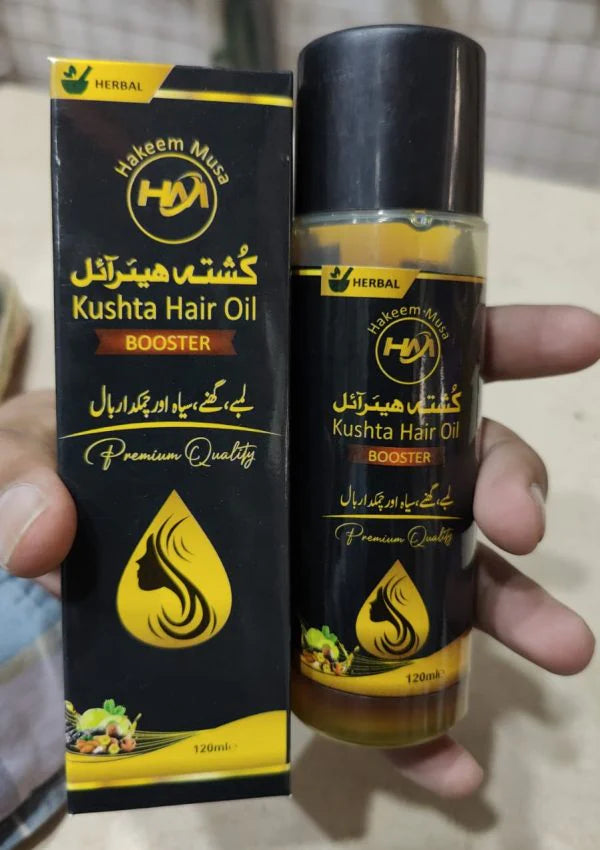 KUSHTA HAIR OIL (ORIGNAL) SUITABLE FOR ALL AGES OF MALE & FEMALE